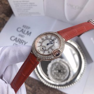 【話題商品！】カルティエ・CARTIER 激安偽物 ブルーバルーンシリーズ、女性用高級石英腕時計3色