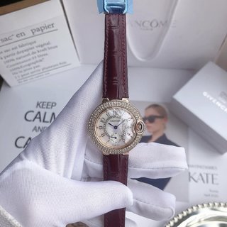 【話題商品！】カルティエ・CARTIER 激安偽物 ブルーバルーンシリーズ、女性用高級石英腕時計3色