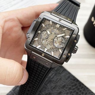 新型 ウブロHUBLOT スーパーコピー Square Bang Unicoシリーズメンズ腕時計5色