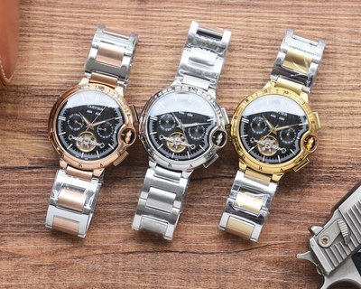 追跡付 カルティエn級品 逸品メンズ腕時計3色