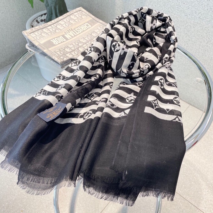 稀少 ルイヴィトン n級品 トップカシミヤスカーフ