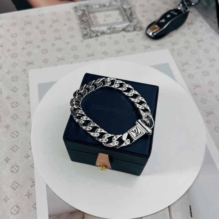 【限定】ルイヴィトン 激安通販 ニュートラルレザー ブレスレット