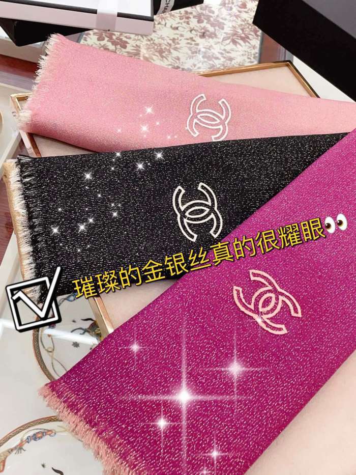 追跡付 Chanelシャネル 激安偽物 レディースマフラー