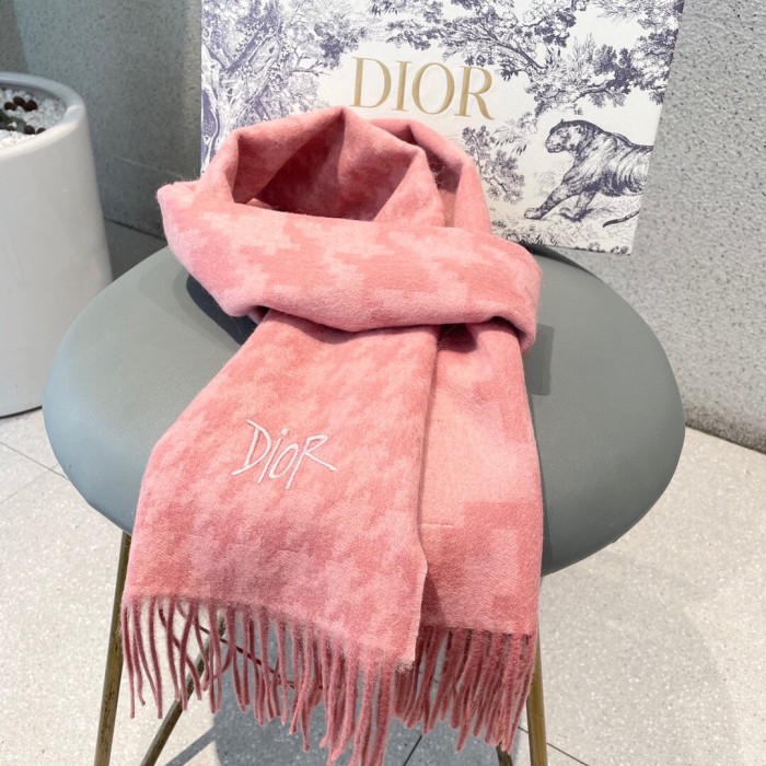 日本未入荷 Dior ディオール コピー グラデーションカシミヤロングスカーフ