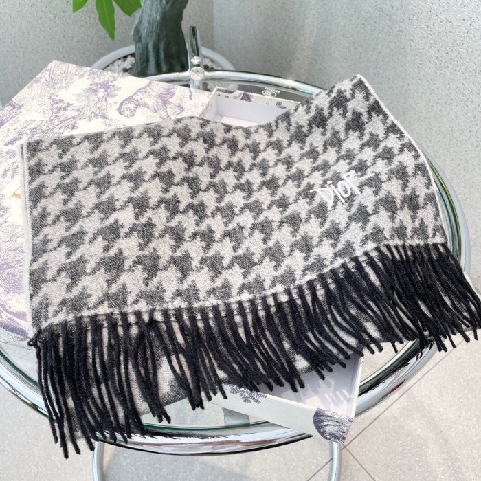 【限定】Dior ディオール 激安通販 グラデーションカシミヤロングスカーフ
