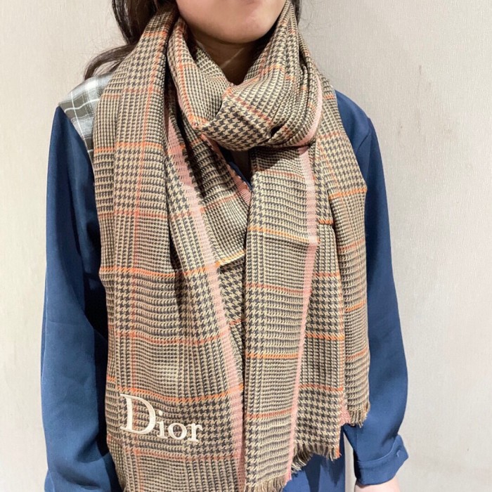 【限定】Dior ディオール 偽物通販 ダブルリングベルベットロングタオル