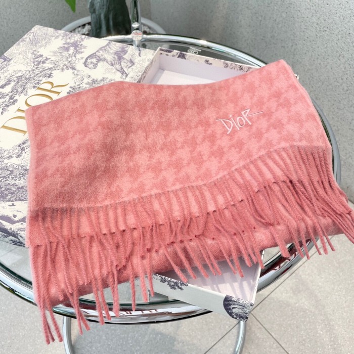 日本未入荷 Dior ディオール コピー グラデーションカシミヤロングスカーフ