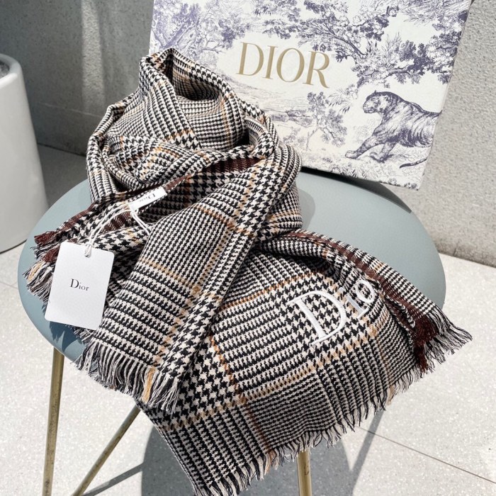 大人気 Dior ディオール コピーおすすめ ダブルリングベルベットロングタオル