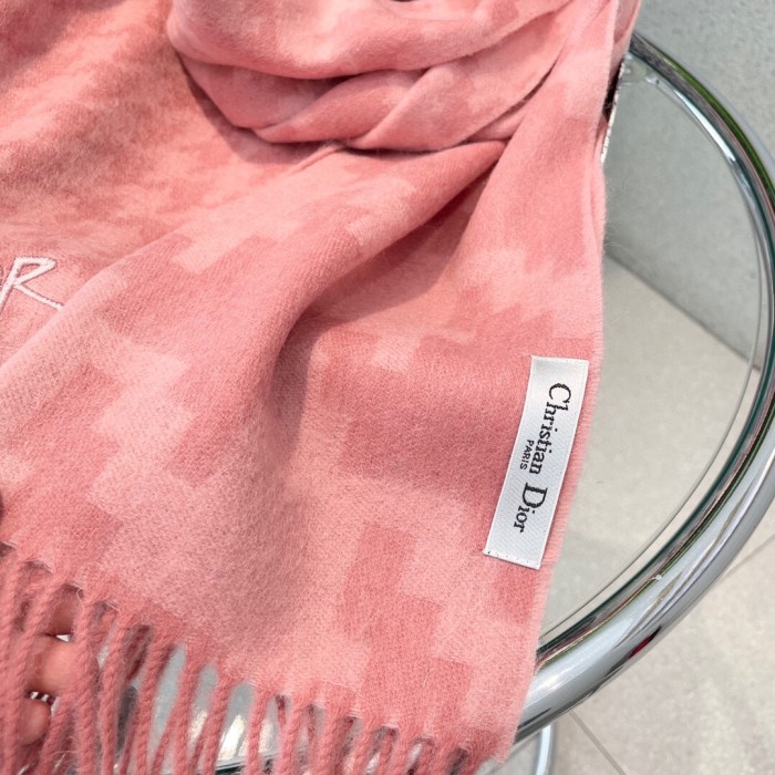 日本未入荷 Dior ディオール コピー グラデーションカシミヤロングスカーフ