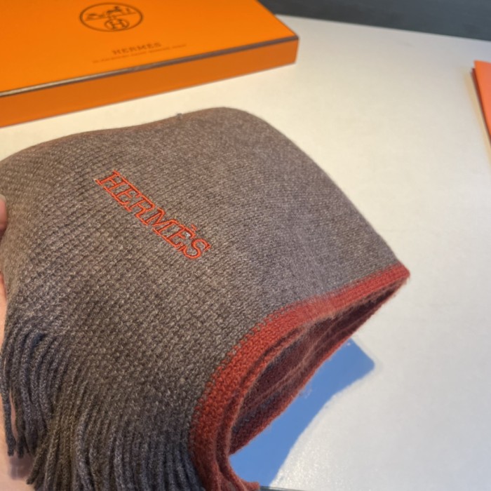 高品質 Hermesエルメス 偽物通販 カシミヤニットマフラー