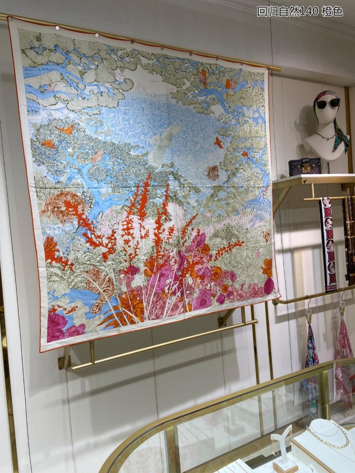 稀少 Hermesエルメス スーパーコピー 二重同色カシミヤスカーフ