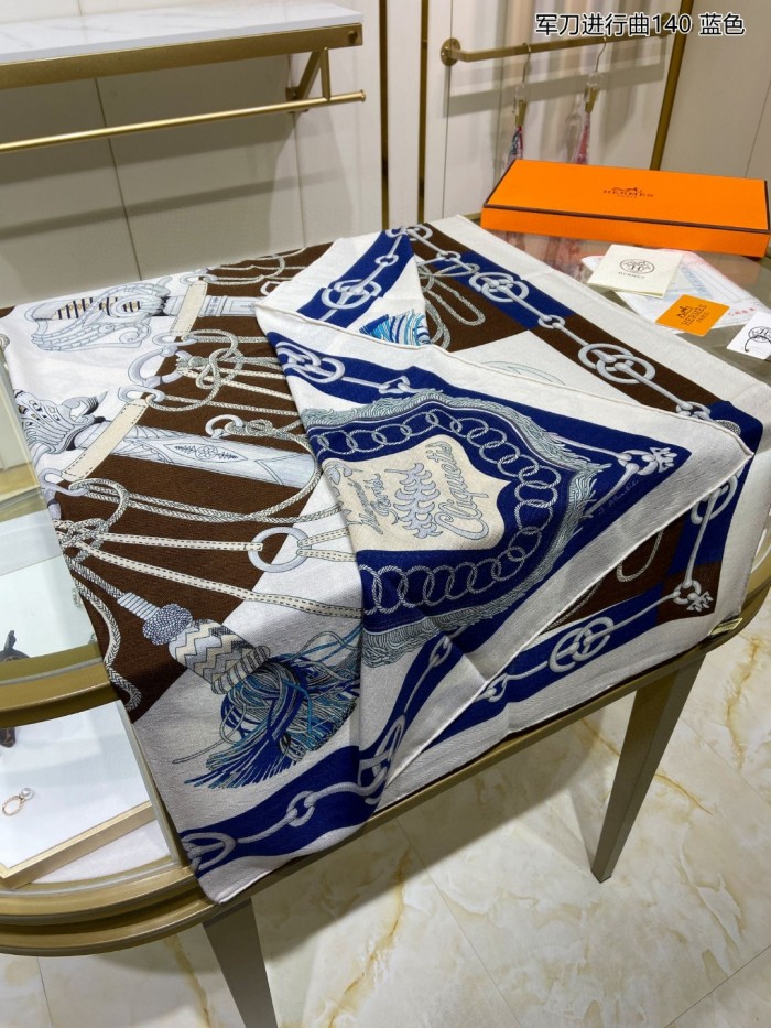 入手困難 Hermesエルメス 激安偽物 カシミヤスカーフ