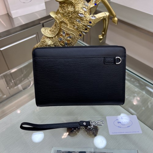 【限定】Pradaプラダ 偽物通販 メンズハンドバック