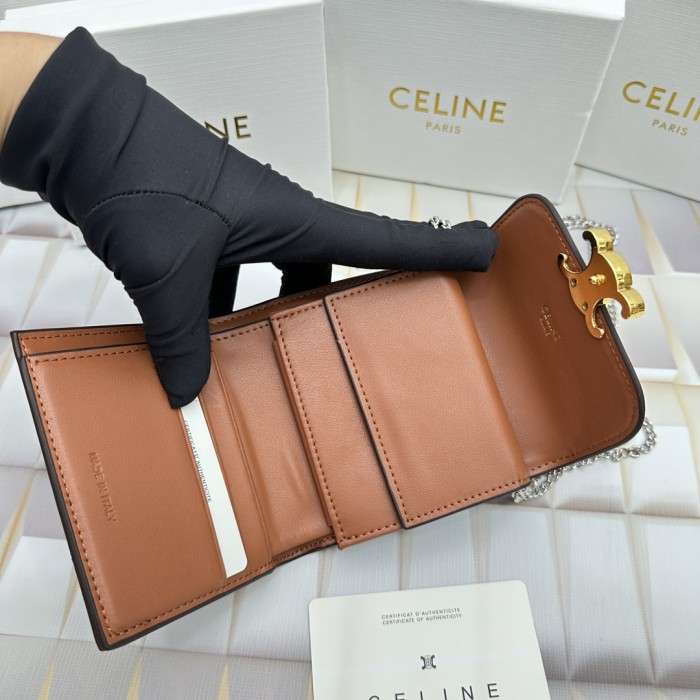 【限定】Celineセリーヌ 激安偽物 短財布