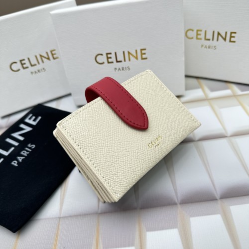 新作 Celineセリーヌ コピー 短財布