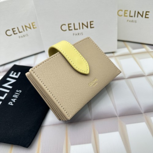 使い勝手良し Celineセリーヌ n級品 短財布