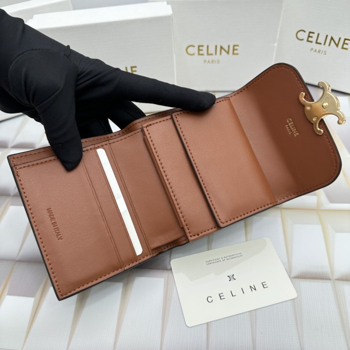 新作 Celineセリーヌ 激安通販 短財布