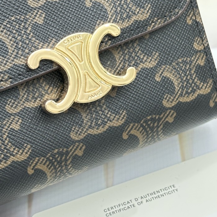 新作 Celineセリーヌ 激安通販 短財布