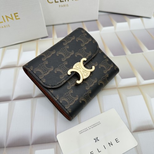 新作 Celineセリーヌ 激安通販 短財布