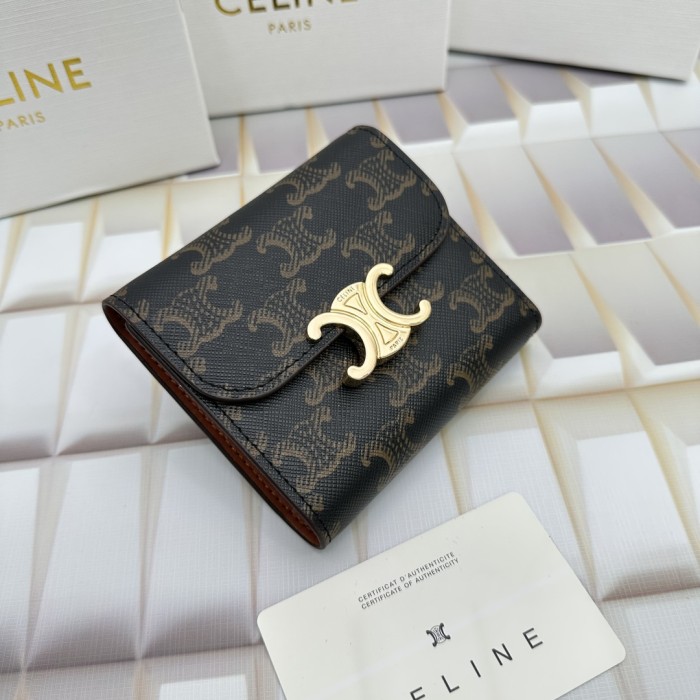 新作 Celineセリーヌ 激安通販 短財布