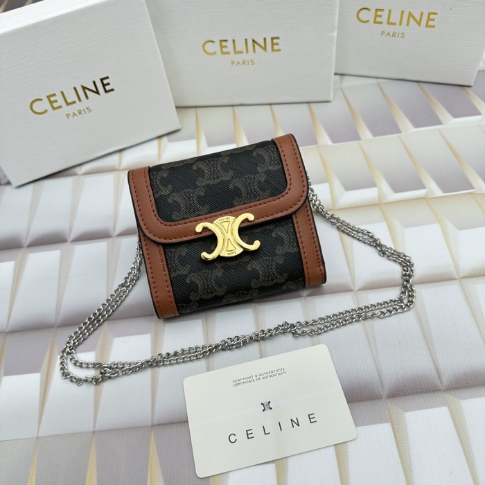 【限定】Celineセリーヌ 激安偽物 短財布