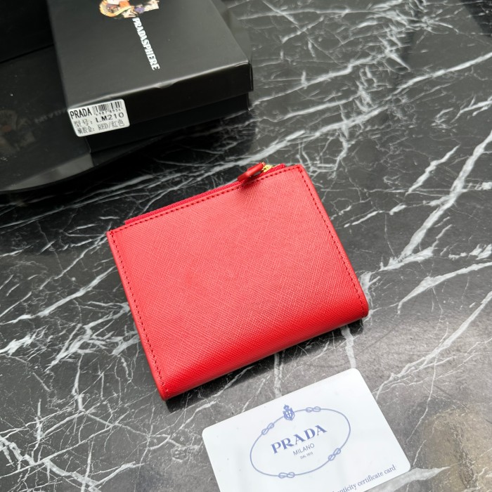 日本未入荷 Pradaプラダ 激安偽物 短財布