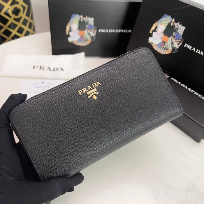 追跡付 Pradaプラダ 激安偽物 長財布