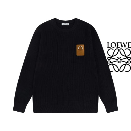 日本未入荷 ロエベ n級品 皮標ワッフルセーター