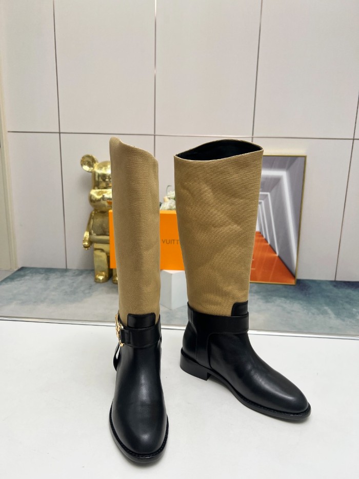 日本未入荷 ルイヴィトン スーパーコピー フラットブーツ