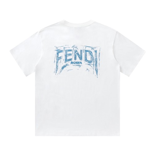 【話題商品！】フェンディ スーパーコピー 24 fw春夏新作NEW糊プリント半袖Tシャツ
