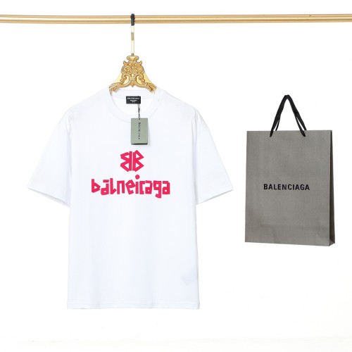 【限定】バレンシアガ n級品 24 ssプリント半袖Tシャツ