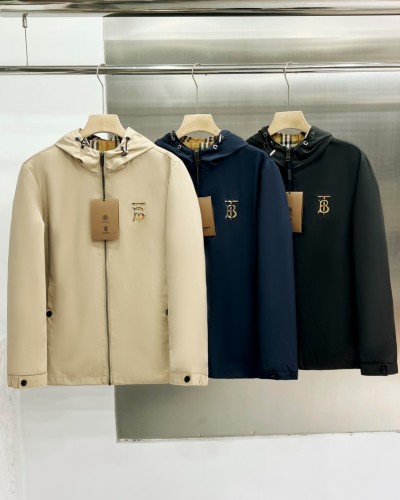 稀少 バーバリー 激安偽物 Burberry 2024 ss春秋の新作TBアルファベット刺繍メンズはキャップジャケットジャケット3色