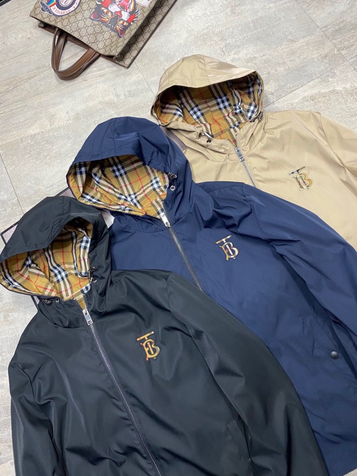 【話題商品！】バーバリー 偽物通販 Burberryメンズジャケット3色