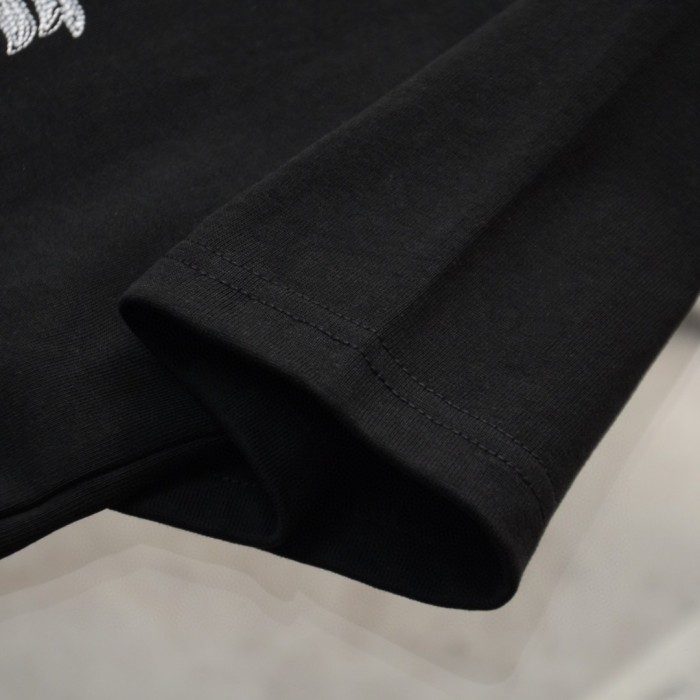 新作 バーバリー コピー Burberry定番戦馬刺繍ロゴカジュアル丸首半袖Tシャツ