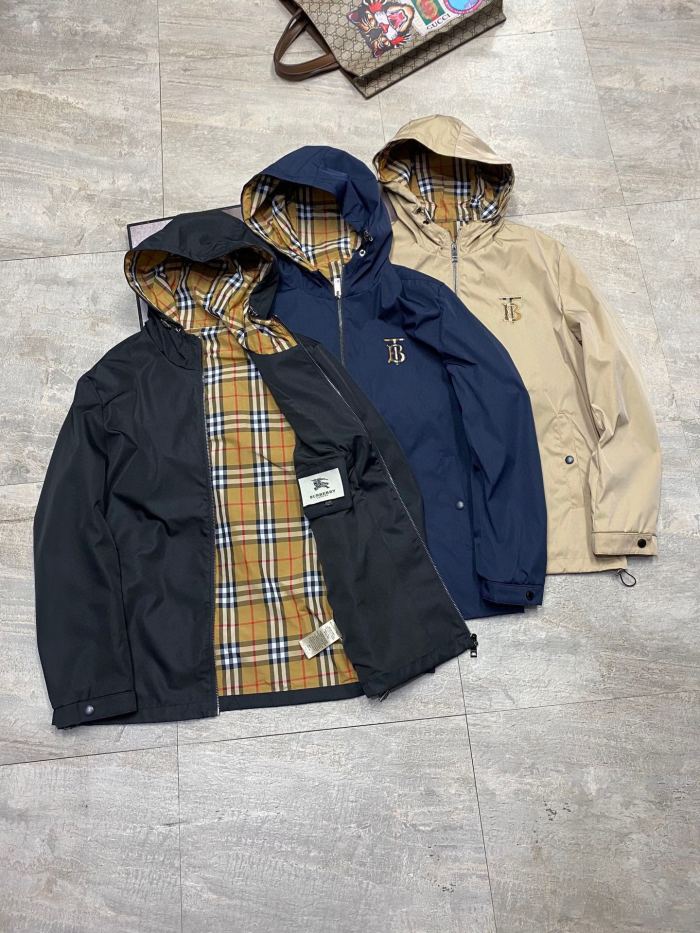 【話題商品！】バーバリー 偽物通販 Burberryメンズジャケット3色