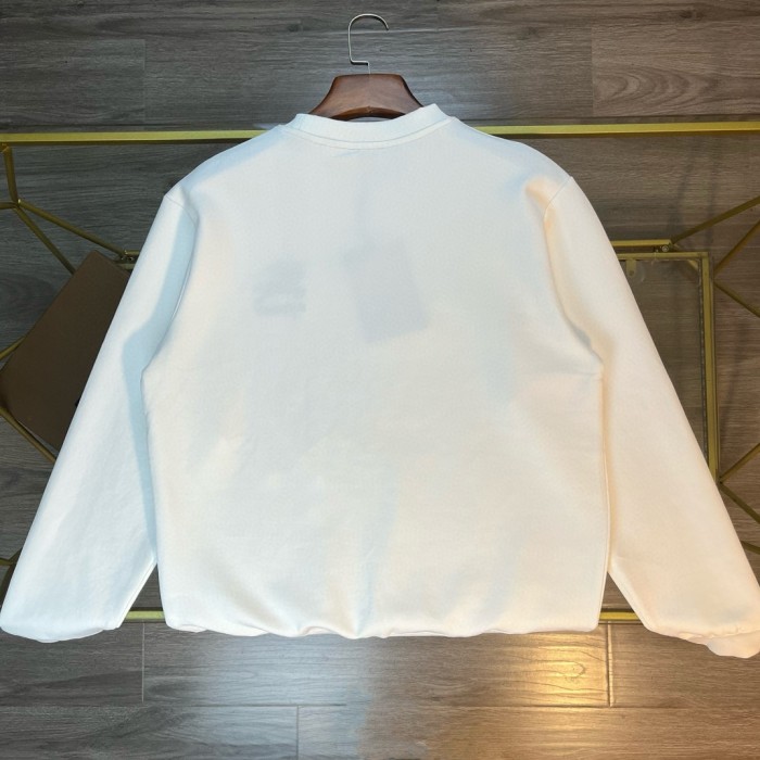 超話題! バーバリー 偽物通販 2024新作戦馬刺繍アルファベットマイクロワイド丸首長袖パーカー2色