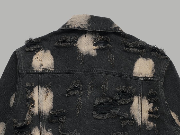 超話題! バレンシアガ コピー Balenciaga重工丸ドリル水洗いデニムジャケット