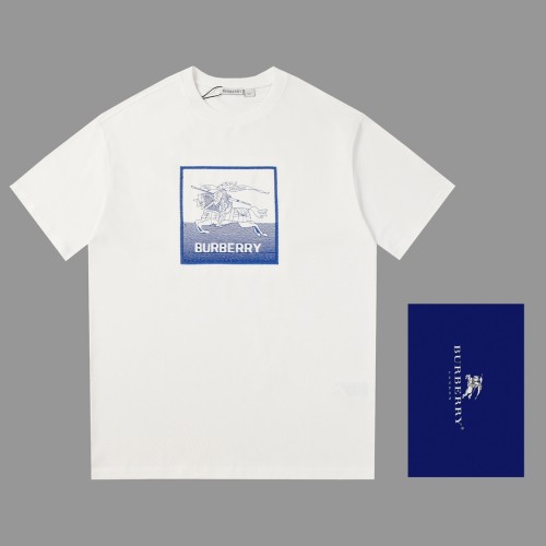超奇跡の入荷☆ バーバリー コピー 水墨戦馬立体万針刺繍工芸Tスリーブ