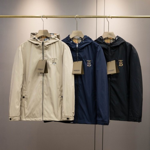 大人気 バーバリー n級品 Burberryキャップ付きジャケット3色
