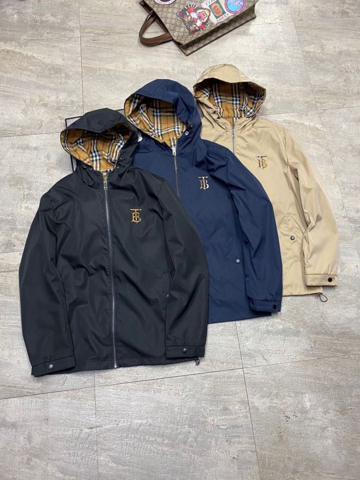 【話題商品！】バーバリー 偽物通販 Burberryメンズジャケット3色
