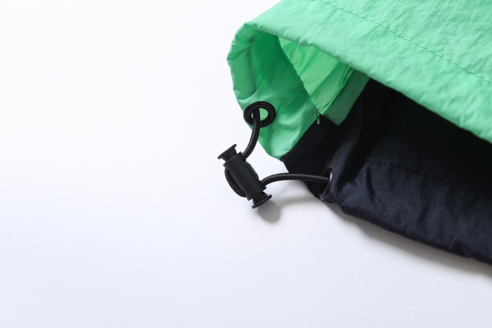 使い勝手良し バレンシアガ スーパーコピー Balenciaga蛍光緑の継ぎ目スローガン突撃ジャケット