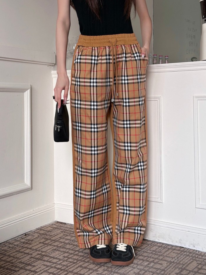 高品質 バーバリー コピー Burberry24 ss新作レトロストレートパンツ