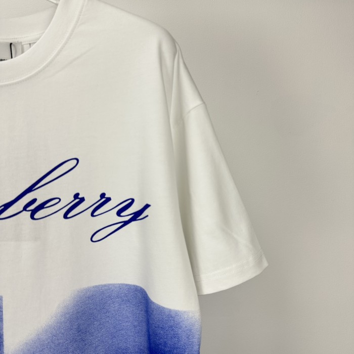 使い勝手良し バーバリー 激安偽物 2024新作スワン柄カップル用半袖Tシャツ
