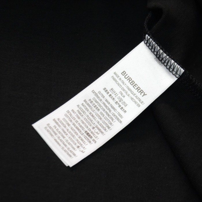新作 バーバリー コピー Burberry定番戦馬刺繍ロゴカジュアル丸首半袖Tシャツ
