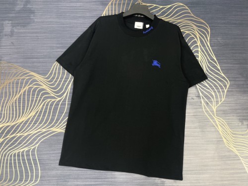 超奇跡の入荷☆ バーバリー 激安通販 2024春夏新作刺繍戦馬ロゴ丸首半袖Tシャツ2色