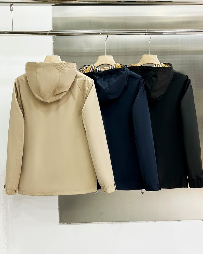 稀少 バーバリー 激安偽物 Burberry 2024 ss春秋の新作TBアルファベット刺繍メンズはキャップジャケットジャケット3色