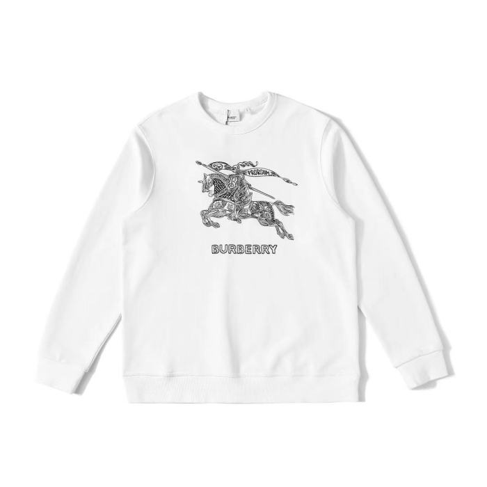 日本未入荷 バーバリー コピーおすすめ Burberry24SS​新型戦馬立体糸刺繍丸首衛衣2色