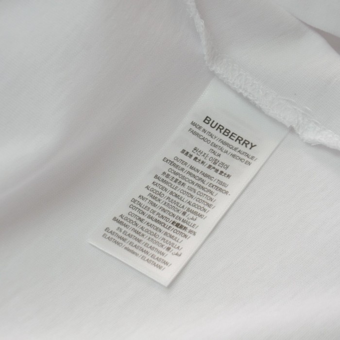 超奇跡の入荷☆ バーバリー n級品 Burberry定番戦馬刺繍ロゴカジュアル丸首半袖Tシャツ
