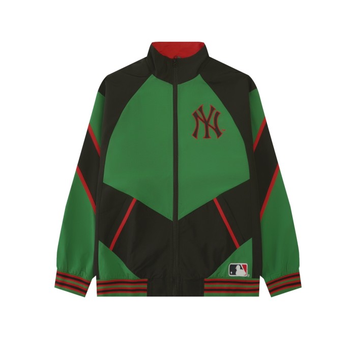 超話題! シュプリーム n級品 MLB連名Supremeカラージャケット2色
