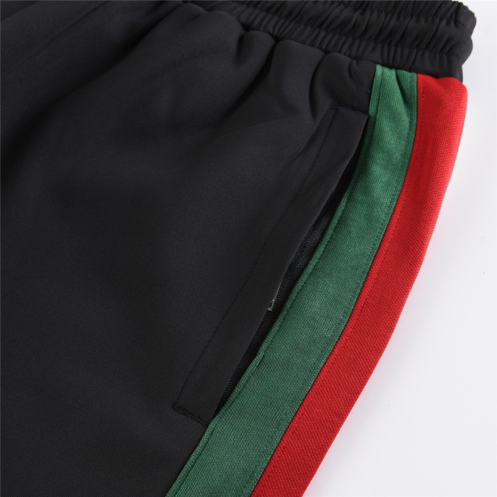 ★超人気 グッチn級品 の3色ストライプのプレッシャパンツ